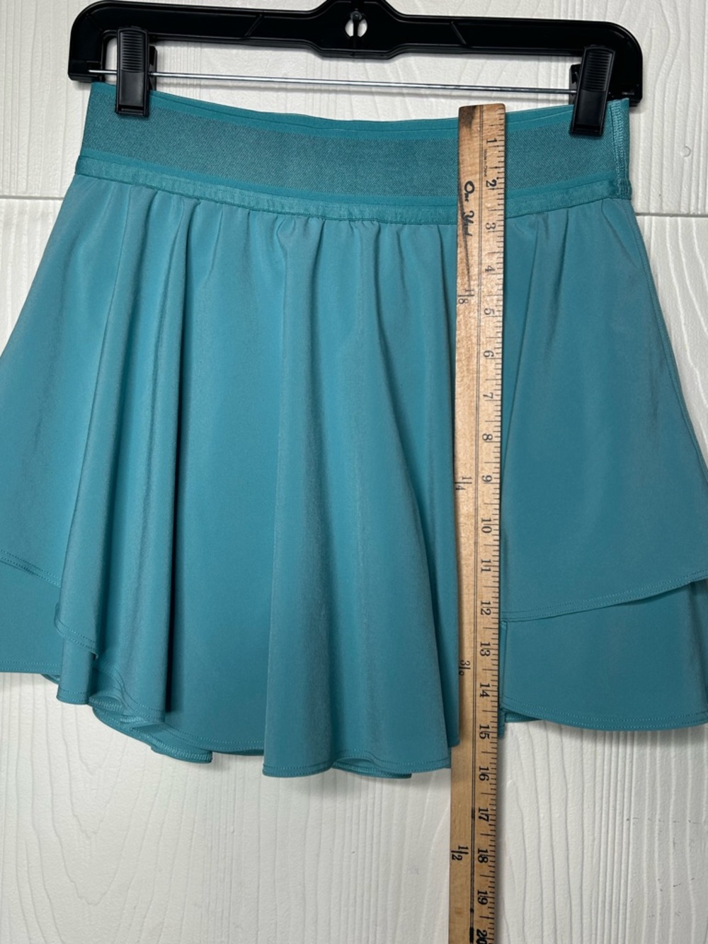 lululemon athletica Teal Layered Circle Skater Skirt - Picture 8 of 10